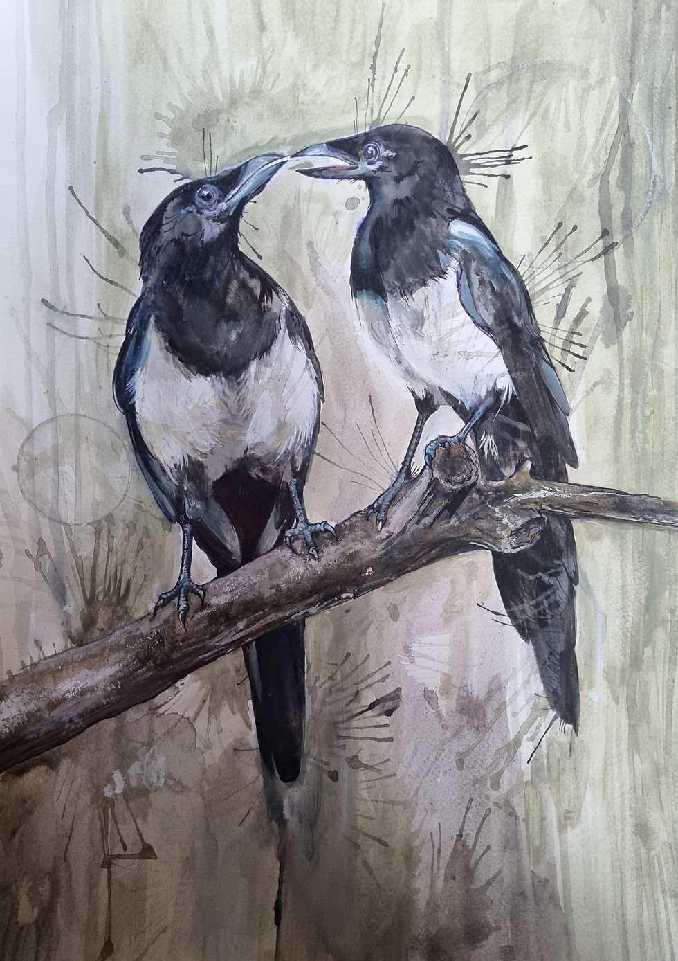 Thumbnail: A3 original watercolour paintings