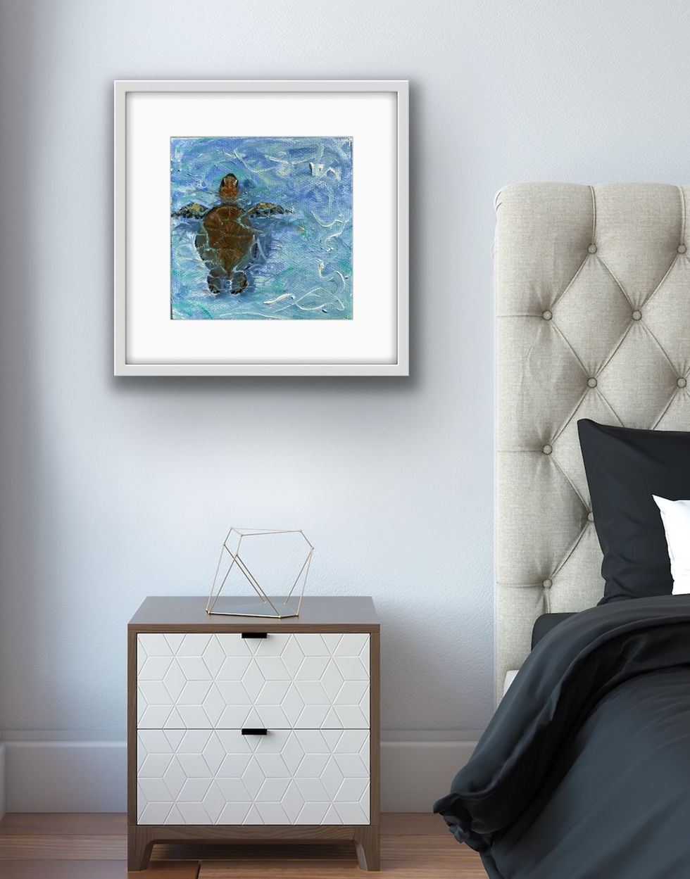 Thumbnail: Floating Honu