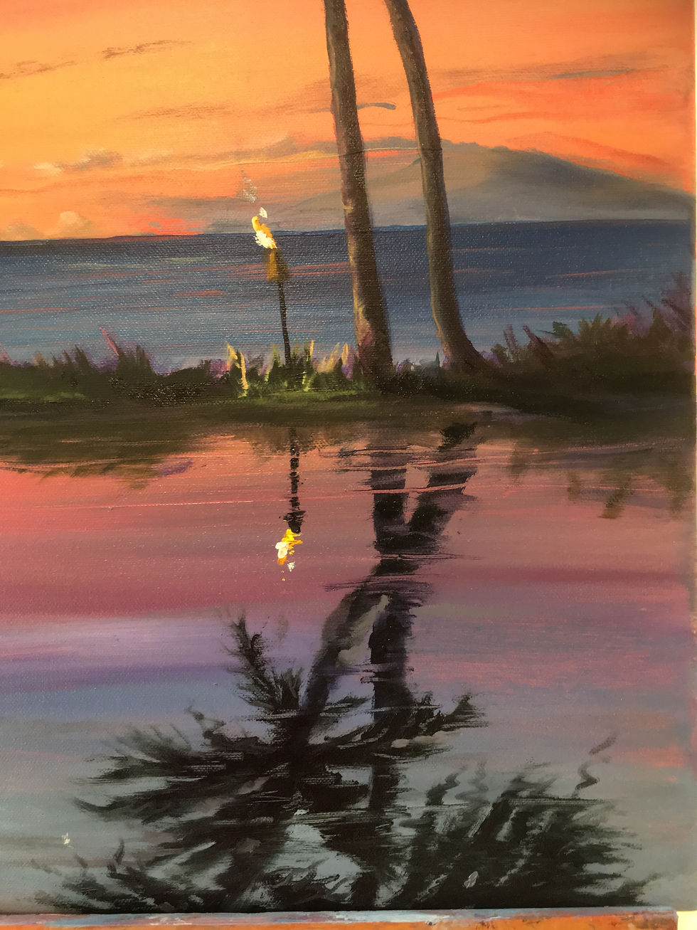 Thumbnail: Humu Humu Sunset- Wailea Beach