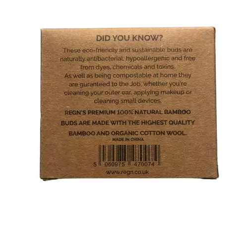 Thumbnail: re:gn cotton buds packaging back