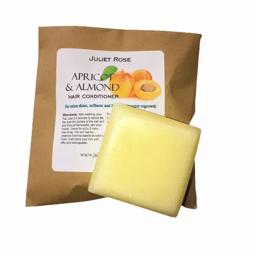 Thumbnail: apricot and almond hair conditioner bar