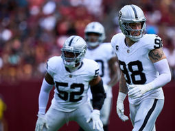 Daniels-less Commanders trounce Raiders as Las Vegas falls under .500