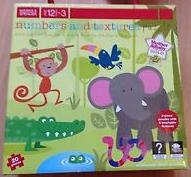 Numbers and Textures Animal Puzzle