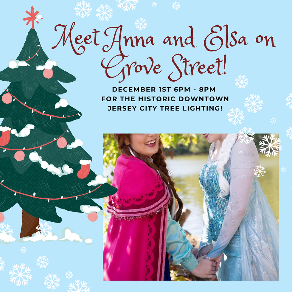 Meet the Frozen Sisters in Jersey City!