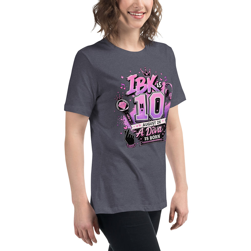 Thumbnail: Women's Relaxed T-Shirt -KMOMMA