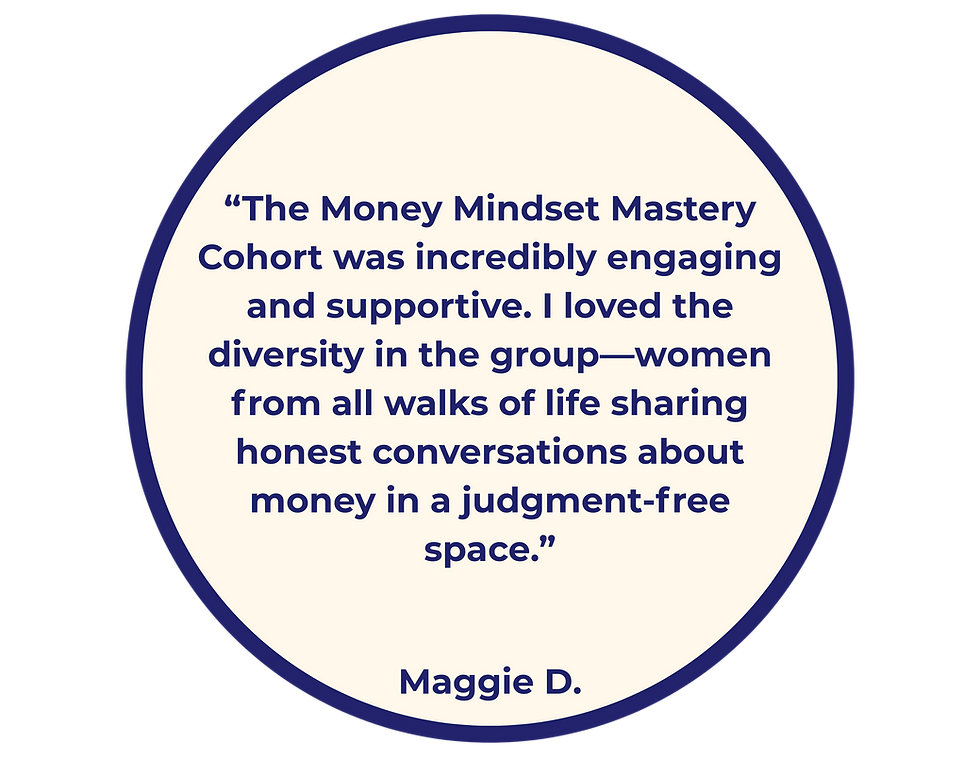 Maggie D Money Mindset Testimonial