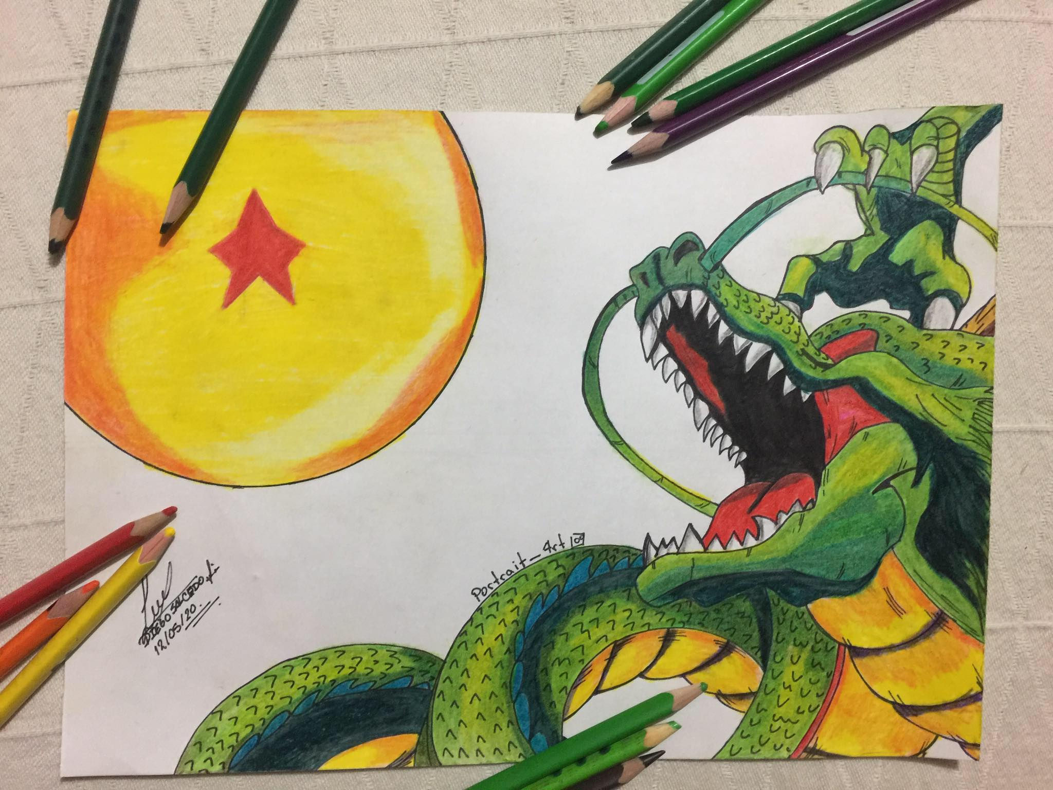 Dibujo de Sheng Long