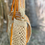 Miniature : Sac en raphia Manille naturel orange et rose