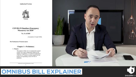 Draconian Victorian COVID-19 Omnibus (Emergency Measures) Amendment Bill Explained