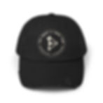 It's About Dame Time Ancient Woman Symbol Unisex Distressed Cap in Black