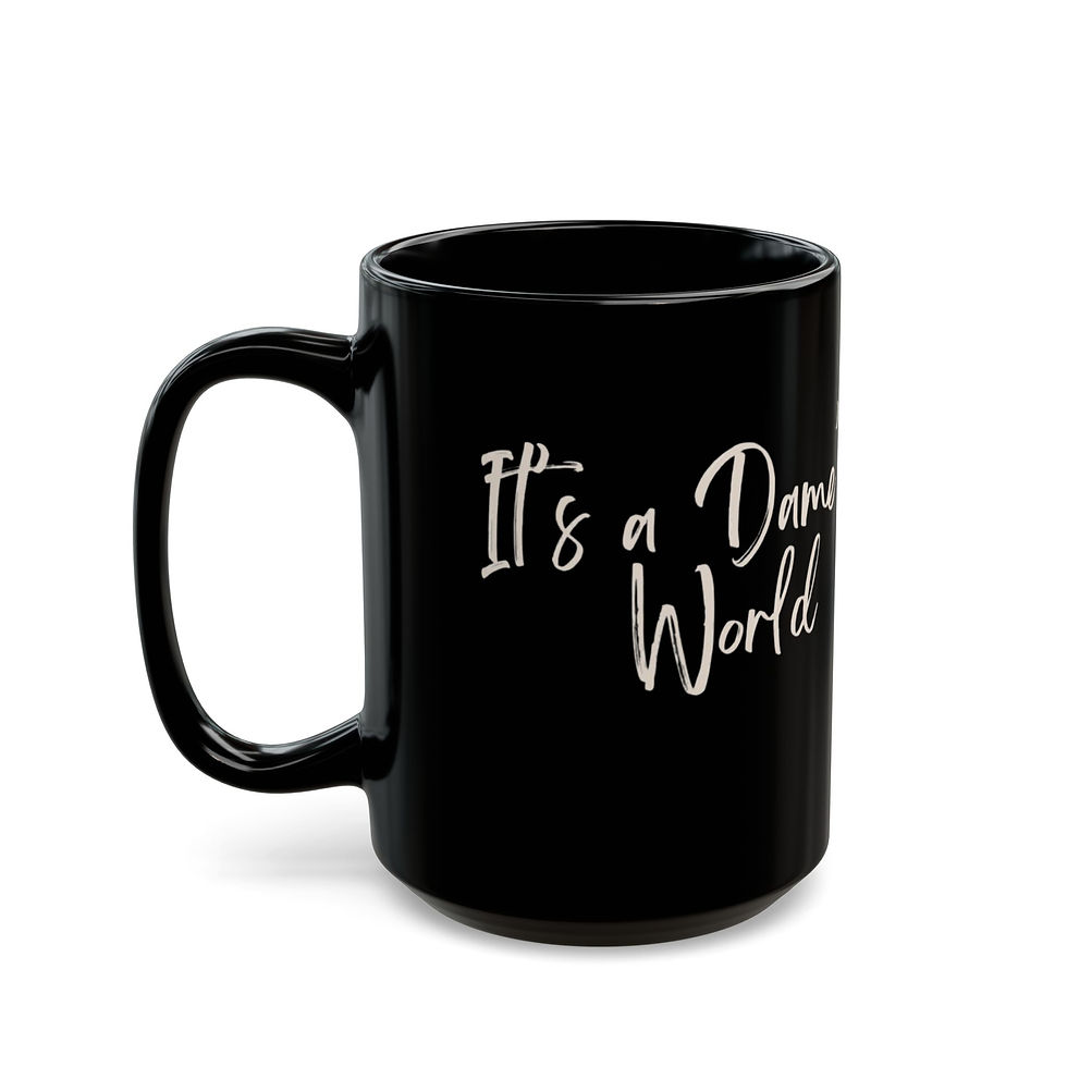 Thumbnail: Dame Black Mug (11oz, 15oz)