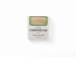 Conditioner bar in box says 