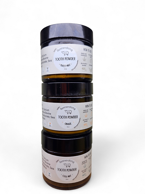 Fluoride-Free Tooth Powder | Natural Alternative to Toothpaste