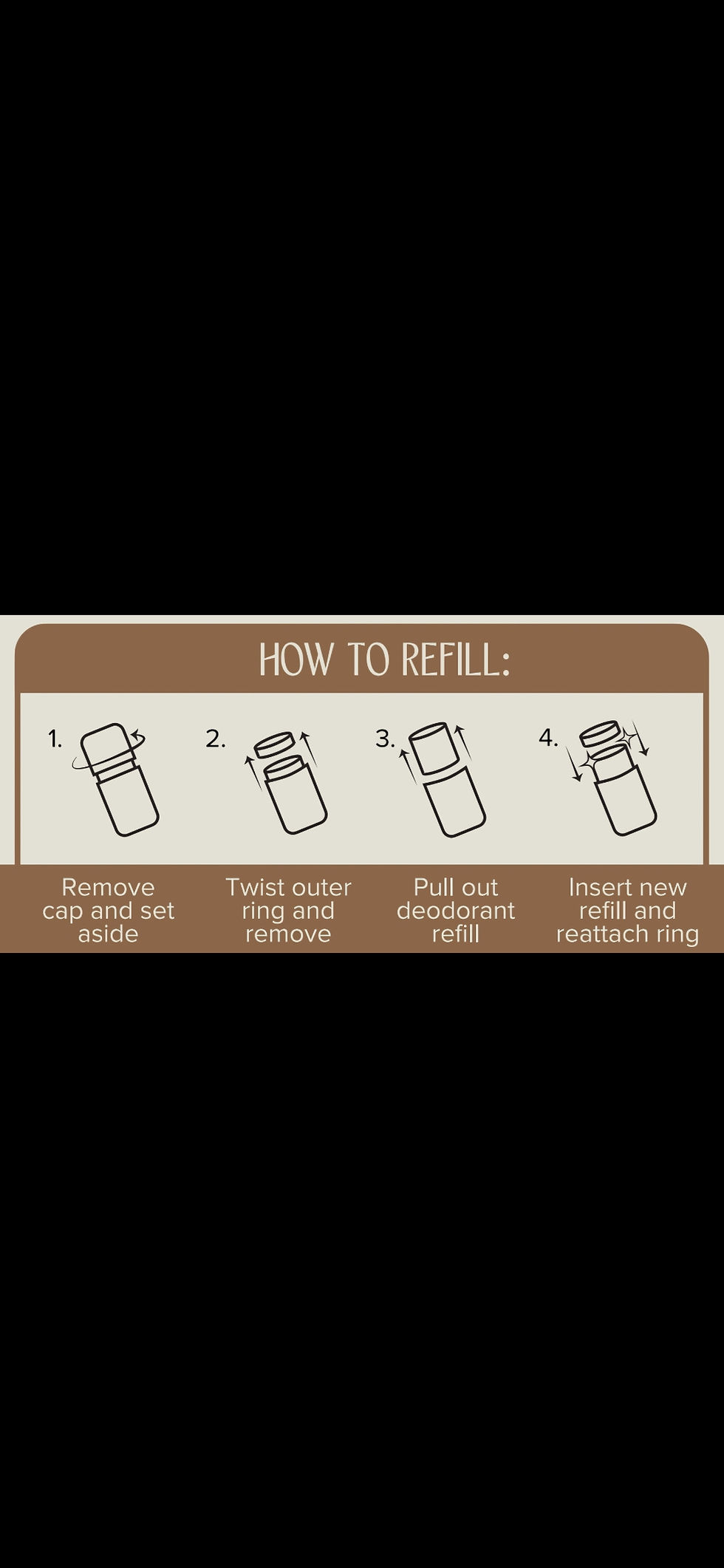 Thumbnail: Refillable Natural Deodorant Stick