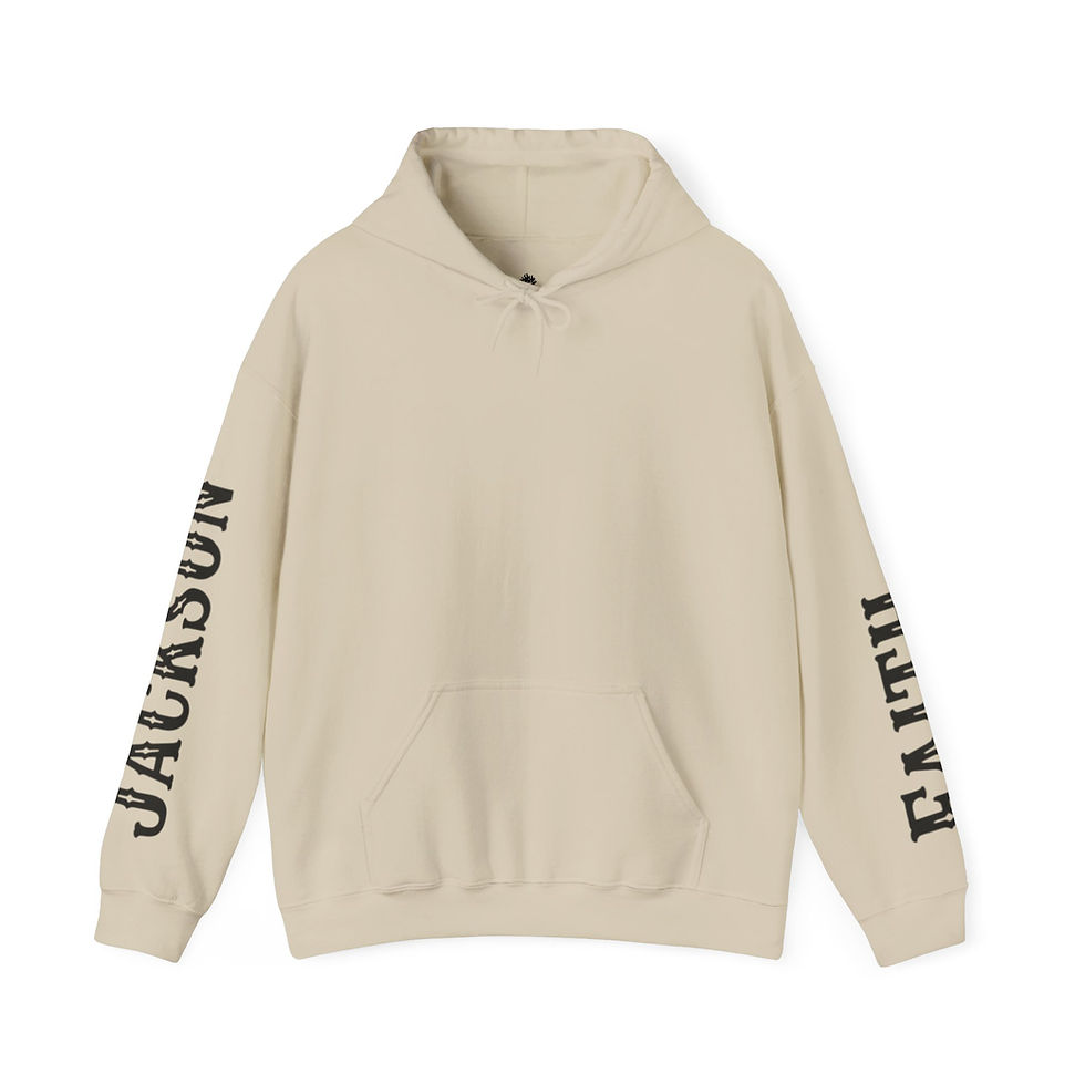 Thumbnail: Faith  Jackson Vintage Quote Hoodie — "Wild Horses"