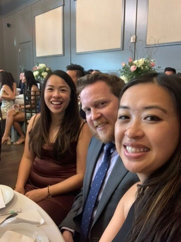 Greg, Jen and Whitnee at Kenny and Thi's Wedding