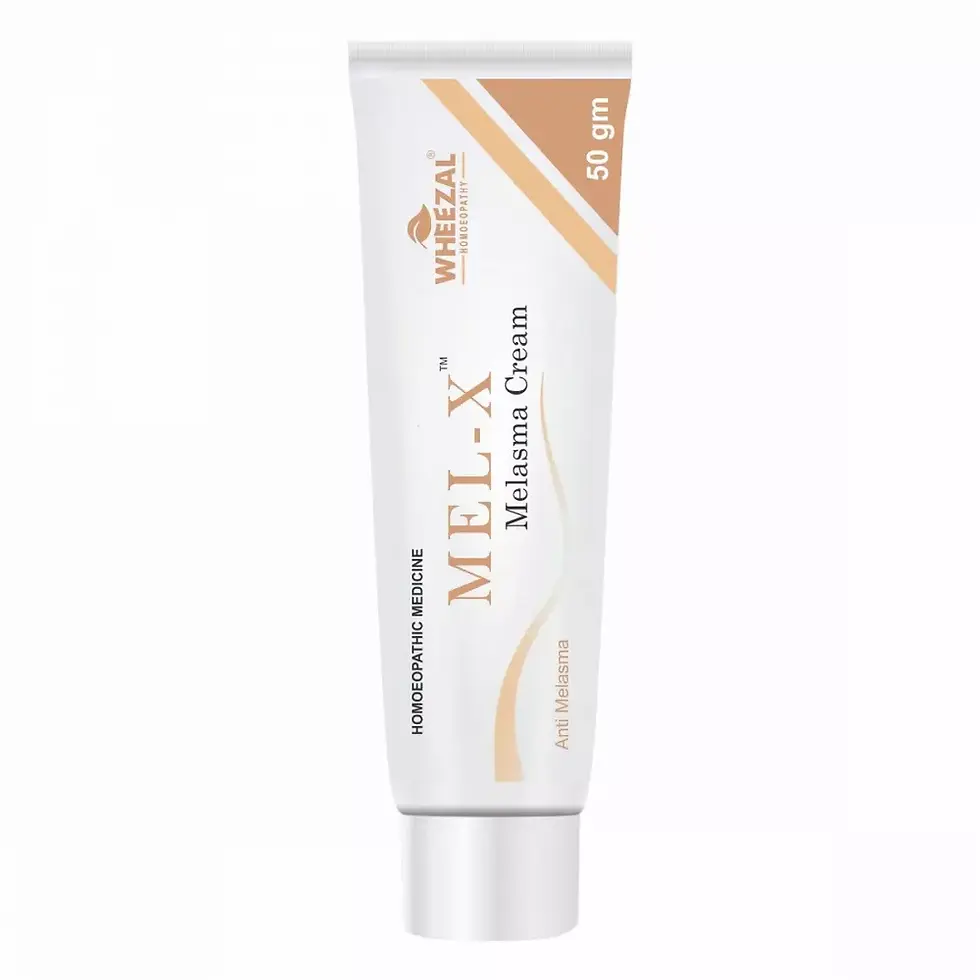 Wheezal Mel-X Melasma Cream 50g tube for skin care