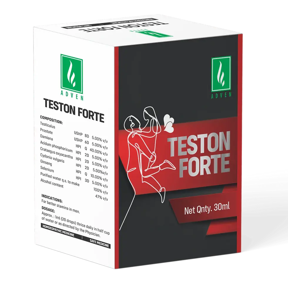 Teston Forte 30ml drops packaging box