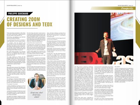 CREATING 200M OF DESIGNS AND TEDX