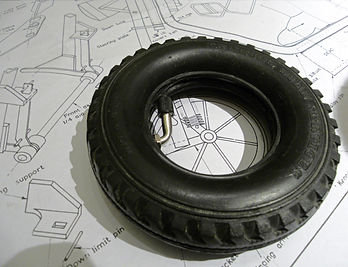 R/C Scooter front tyre