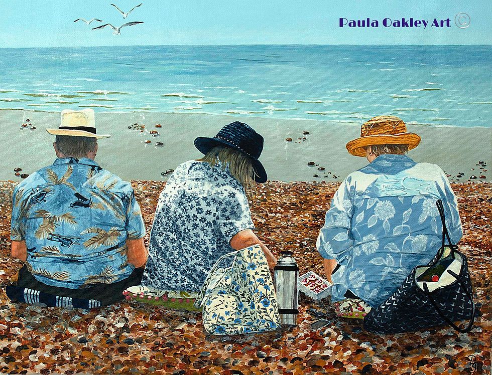 A nice cup of tea by the sea