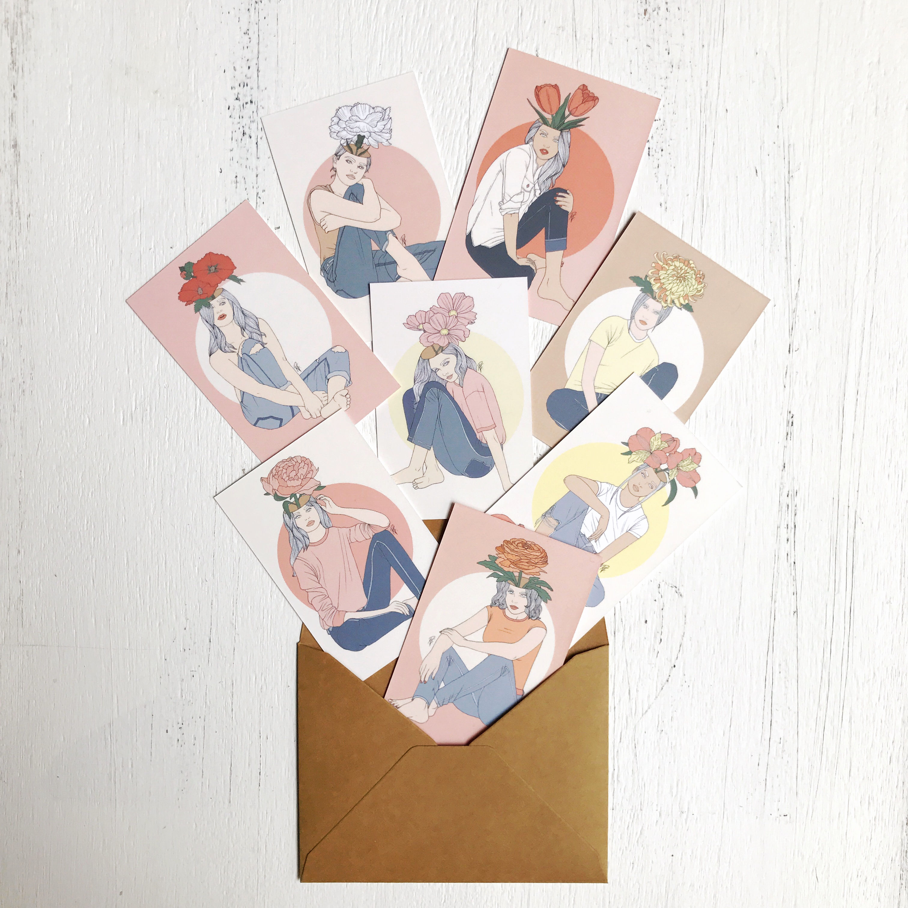 'The Garden' Card Set