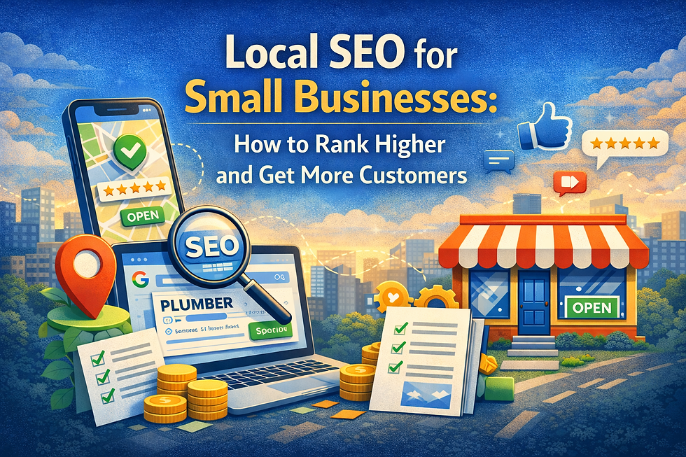 Local SEO for Small Businesses How to Rank Higher and Get More Customers