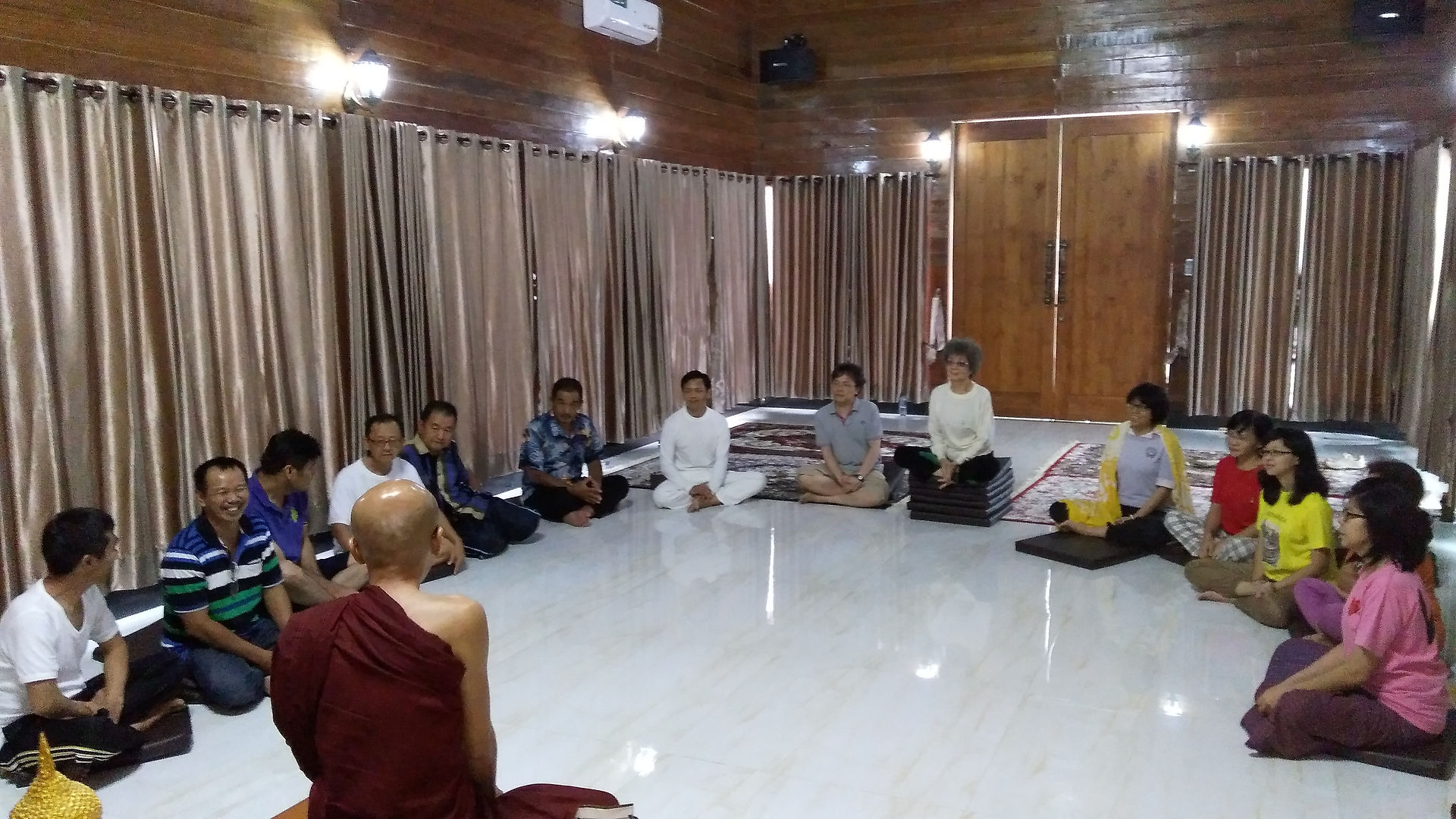 Retret Meditasi Desember 2016 di Medan, Sumatra Utara