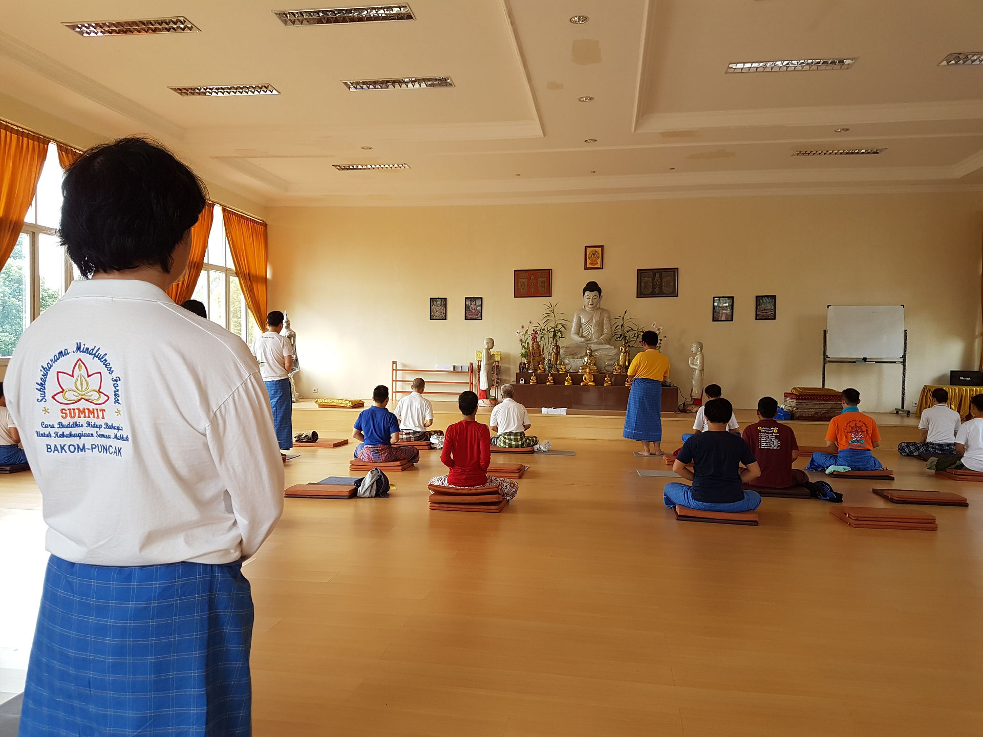Retret Meditasi Desember 2016 di Bakom, Cianjur