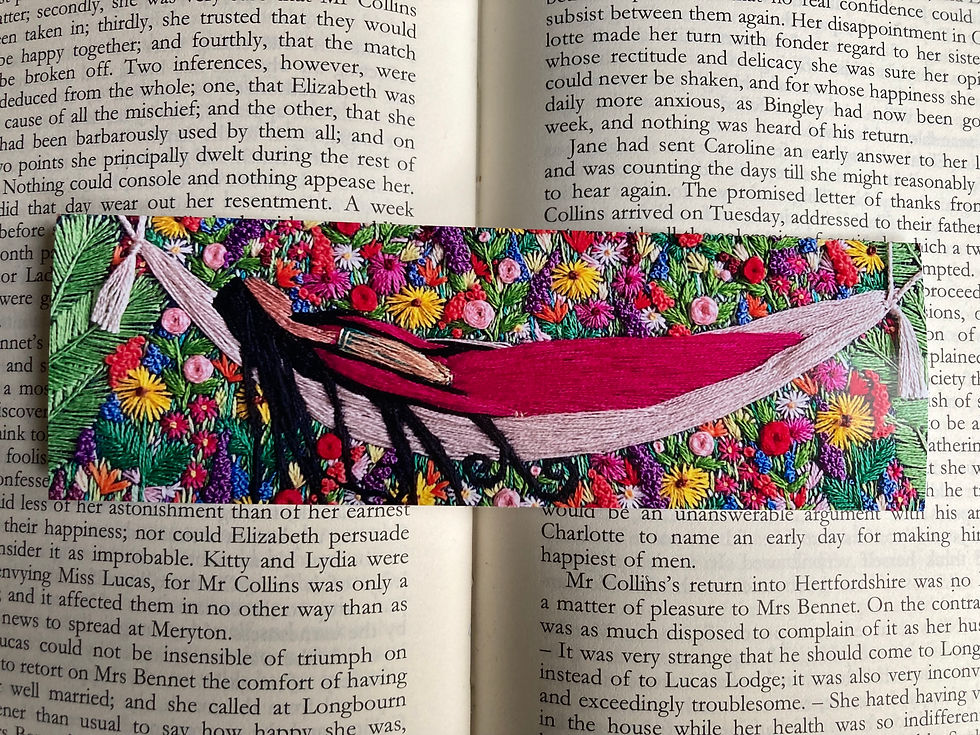 Dreaming amongst the Flowers Bookmark 2