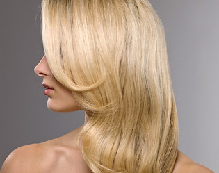 Blond Hair Model