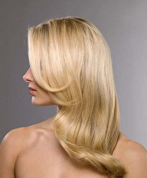 Blonde Hair Model
