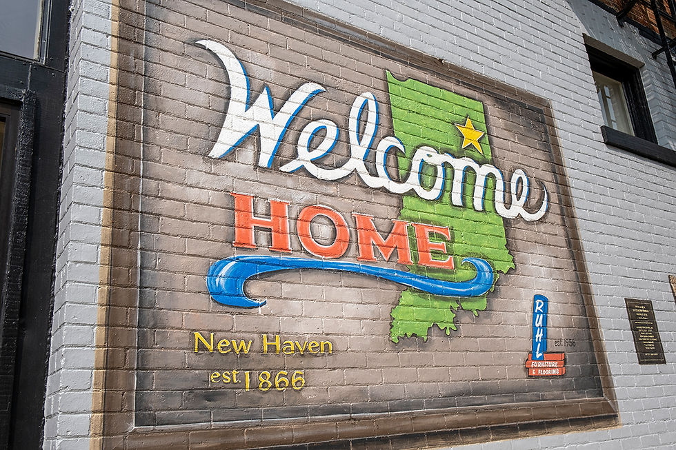 New Haven Welcome Sign