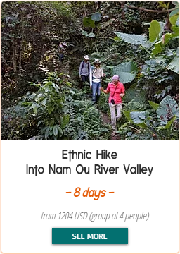 Ethnic Hike into NamOu Valley - 8 days 