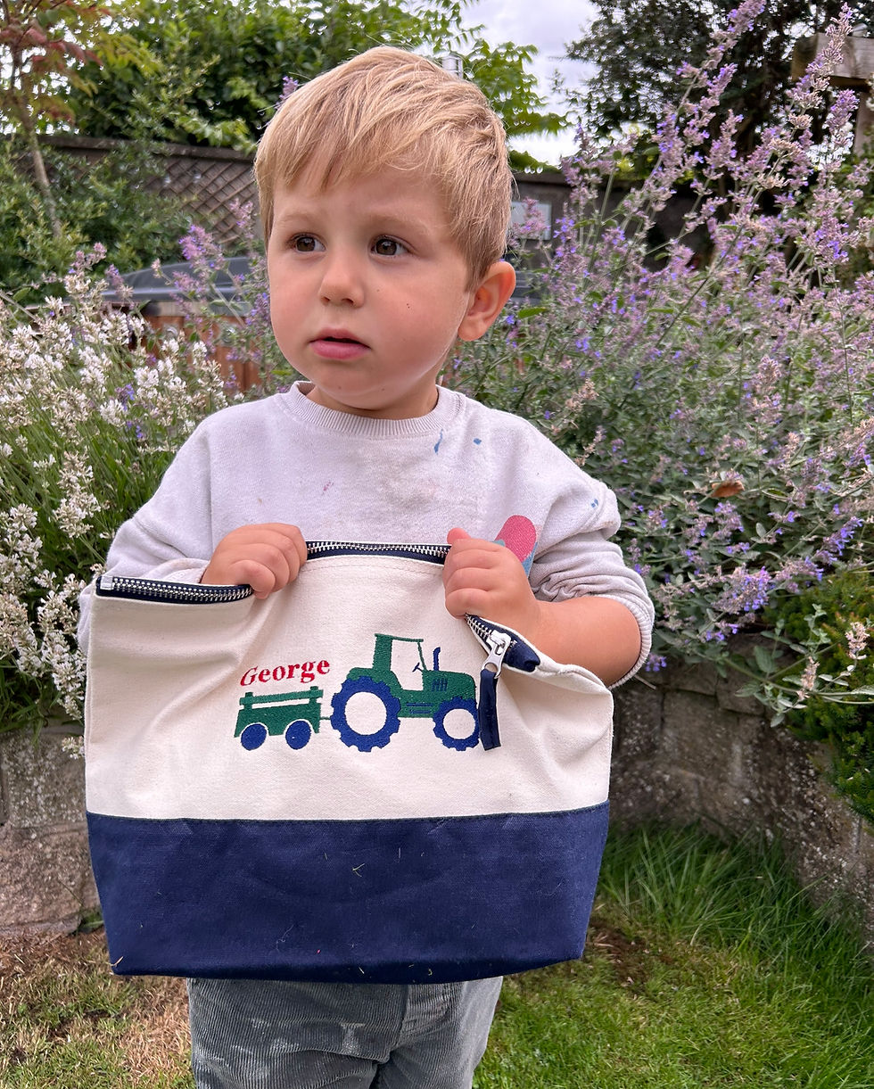 Thumbnail: Personalised tractor bag
