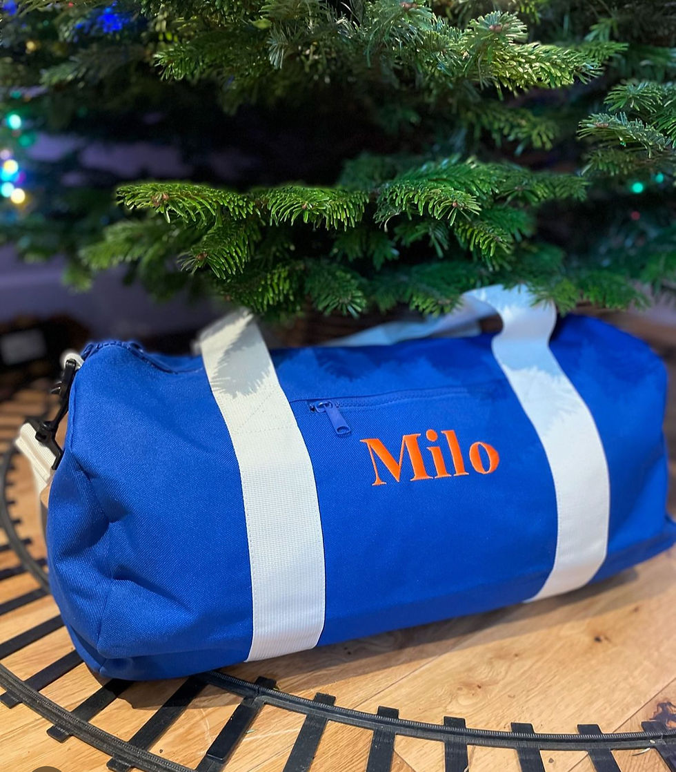 Thumbnail: Personalised Barrel Bag