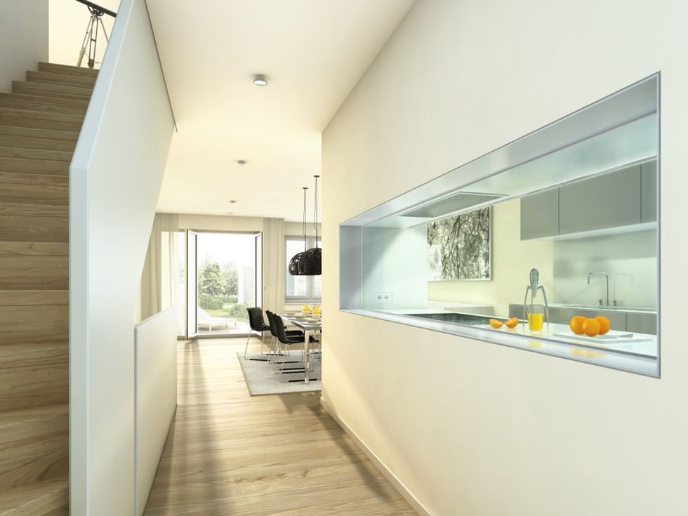 Neubau exklusiver Eigentumswohnungen im repräsentativen Villenviertel, München Harlaching. 5 Maisonette- und 2 Pent-house-Wohnungen mit großen Außen-bereichen und Tiefgarage.
