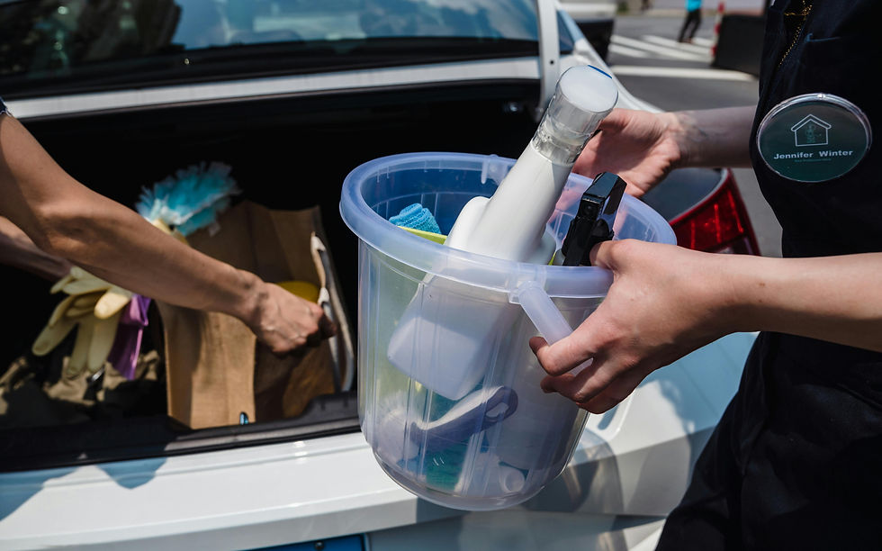 Cleaning supplies