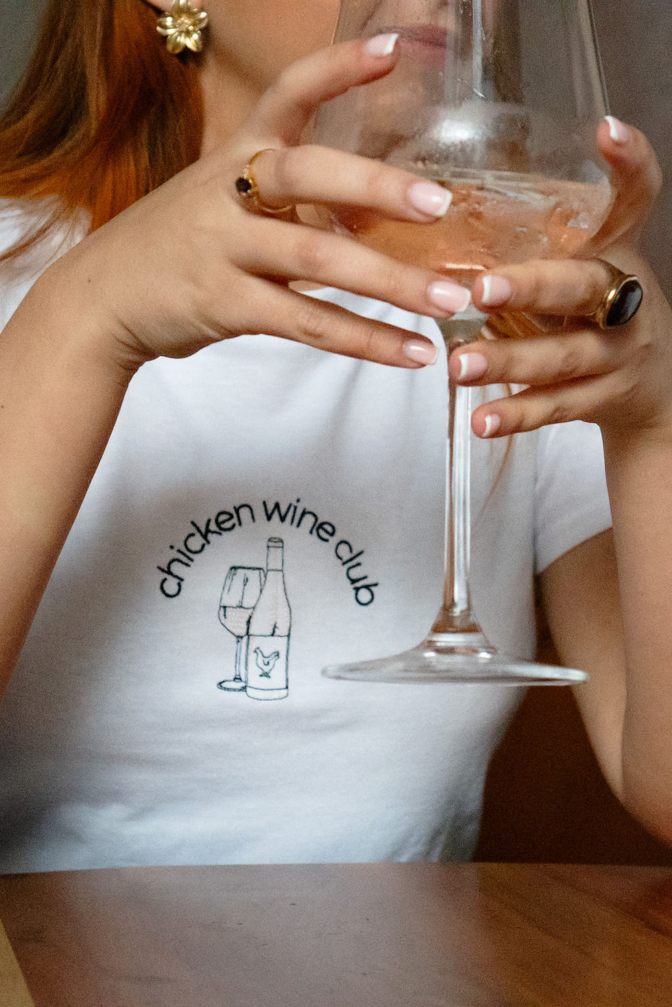 Thumbnail: Chicken wine T-shirt 