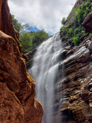 cachoeira do mosquito em lençóis