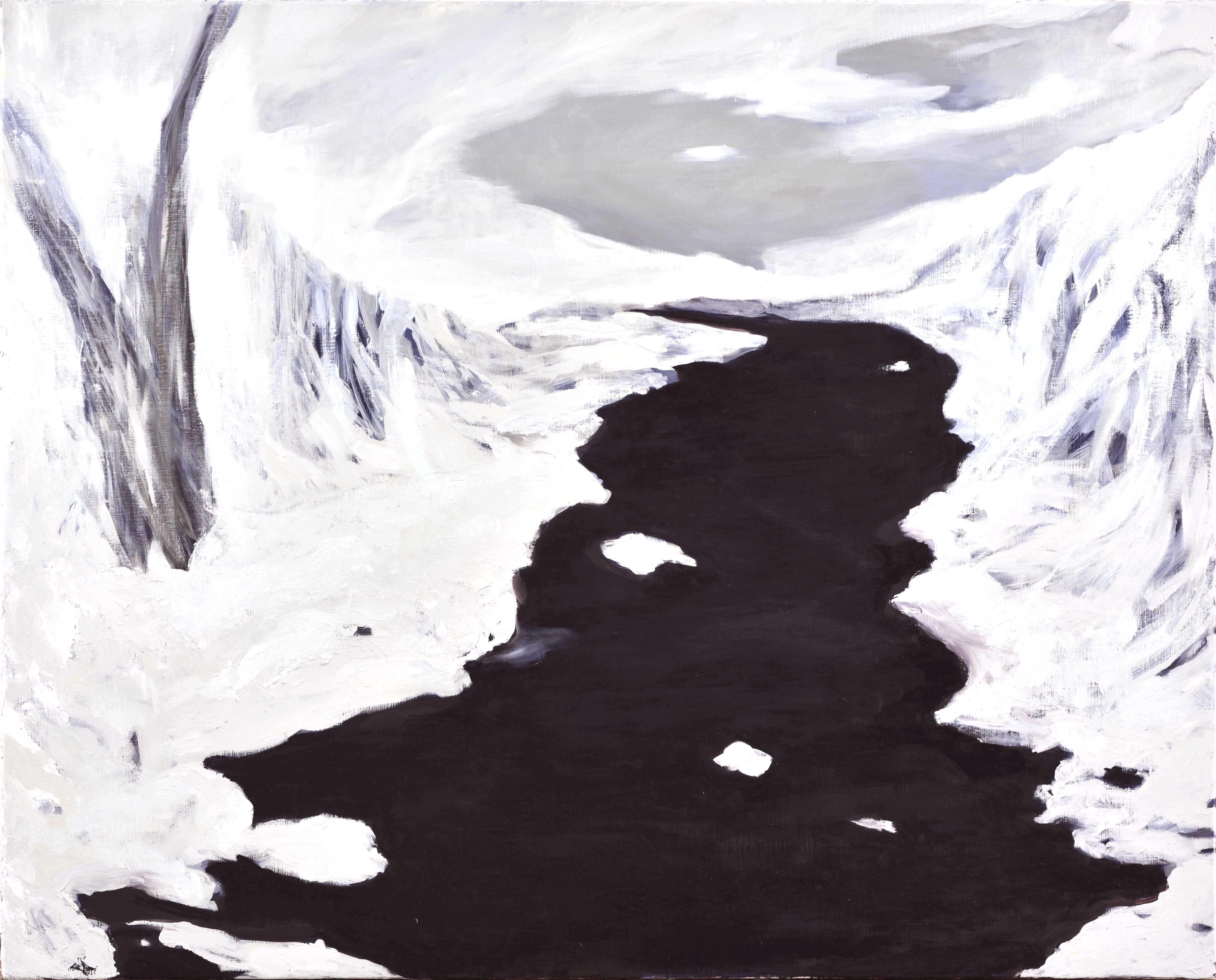 Snow scene from Fukushima to Soma 2016
