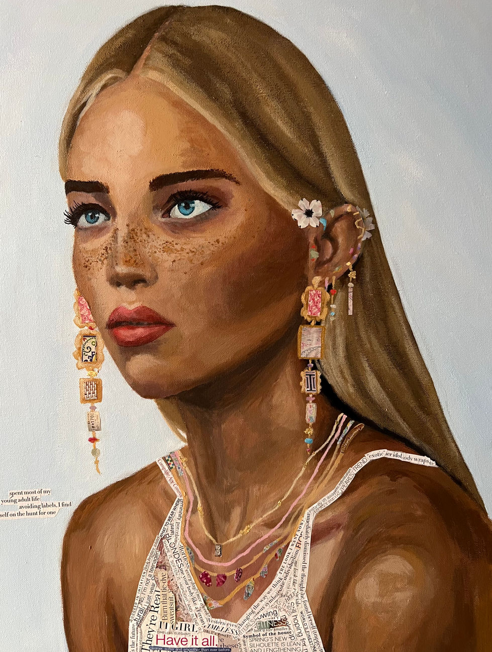 Western, Acrylic & Mixed Media