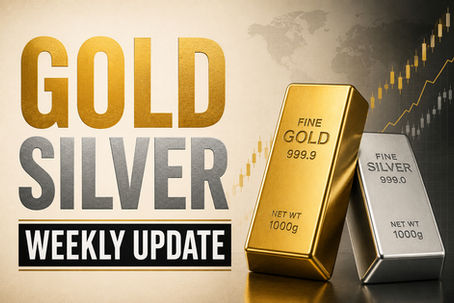 Gold swung from below $4,000 to a 2-week high near $4,166 this week before settling around $4,051 — Silver below $60. Full weekly recap and what to watch as the Fed's July 29 decision approaches.