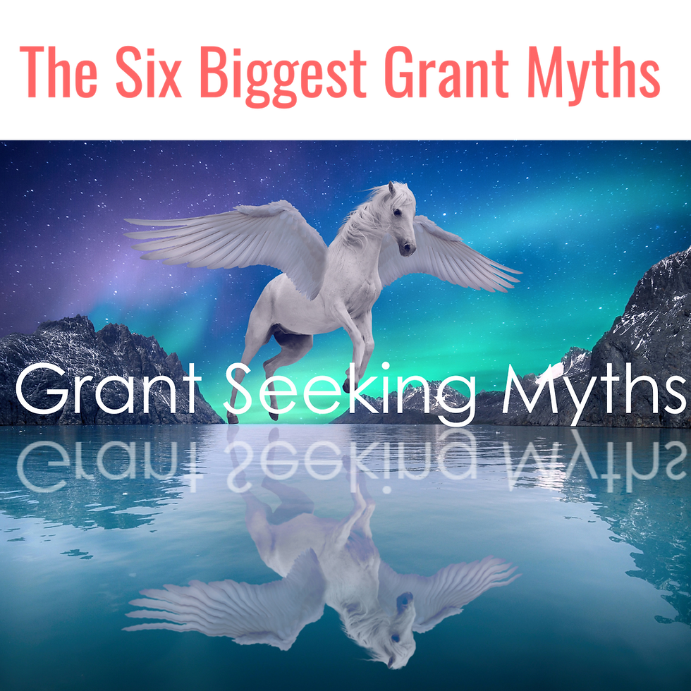 Six Grant Seeking Myths