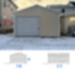 18x33x9 Vertical Roof Metal Building (Premium Vertical Siding & Ends)