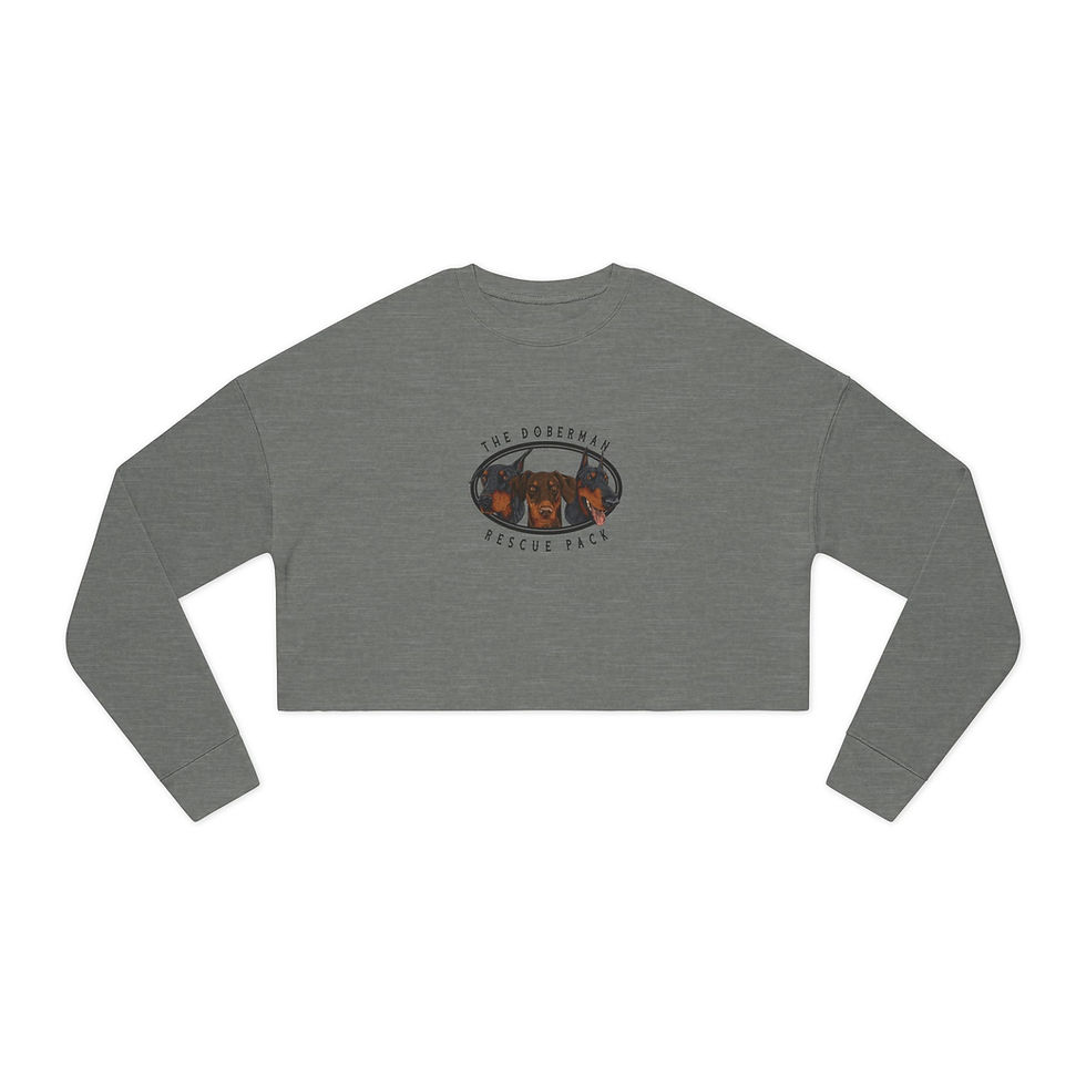 Thumbnail: Women's Cropped Sweatshirt