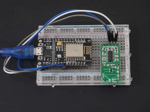 RCWL-0516 Microwave Radar Sensor Interface With Nodemcu