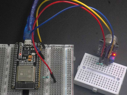 MQ6 LPG Gas Sensor Interfacing with ESP32
