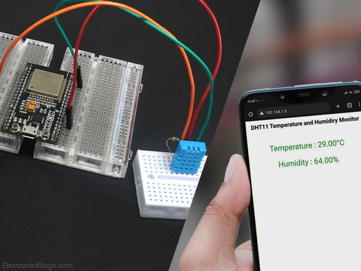 DHT11 Sensor Interfacing with ESP32