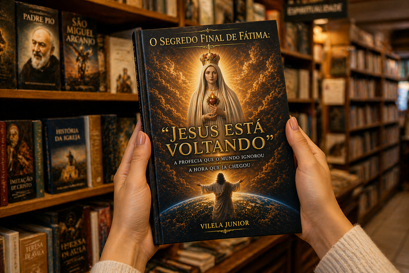 Livro "O Segredo Final de Fátima: Jesus está voltando | A profecia que o mundo esqueceu. A hora que já chegou".
